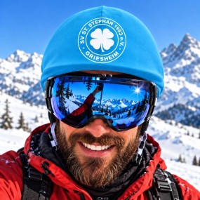 Personalized Ski Helmet Covers with Custom Logos