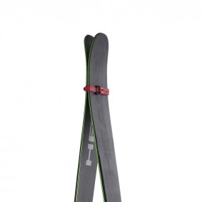 Custom ski straps with logo